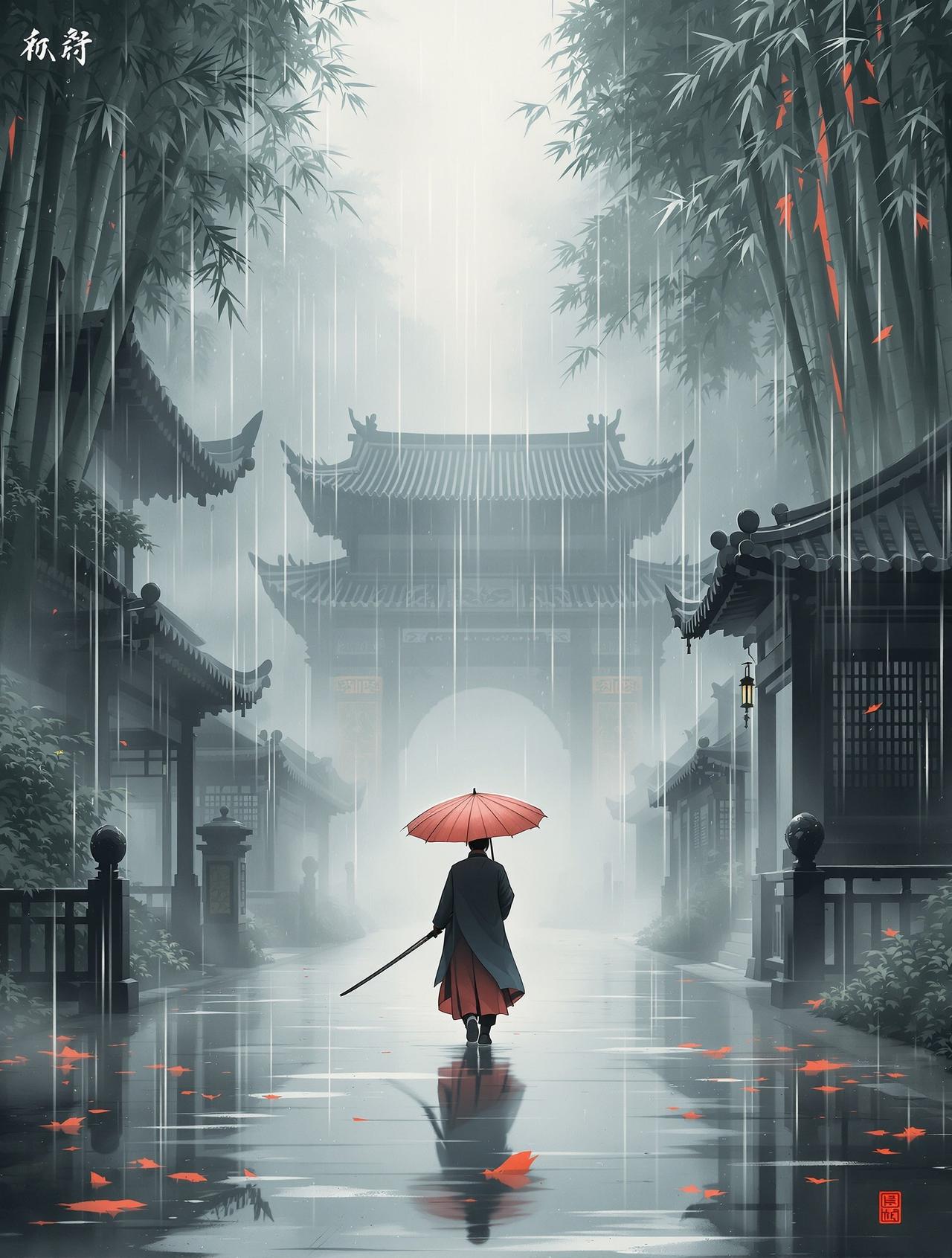 韩漫网精选 - 烟雨江湖录 - 一剑一伞走天涯,水墨江山入画来 韩漫网推荐 - 烟雨江湖录